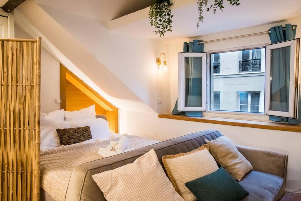 Spacious Studio In Paris Hyper Center - Smart Tv & Wifi - 4P Apartment Exterior foto